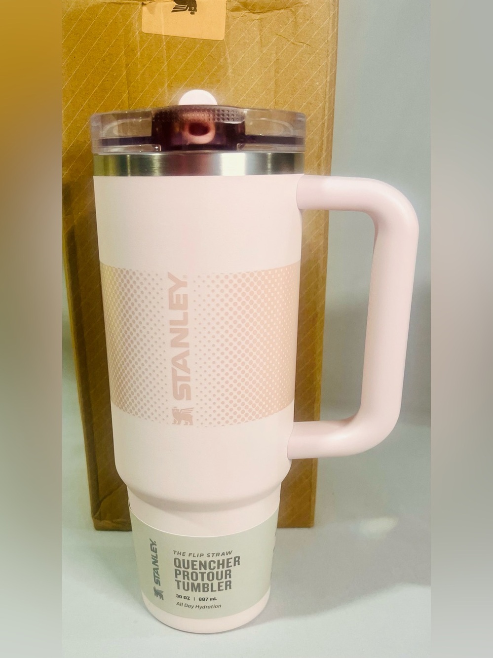 Stanley Quencher ProTour 30 oz Tumbler - Rose Gold - Pink